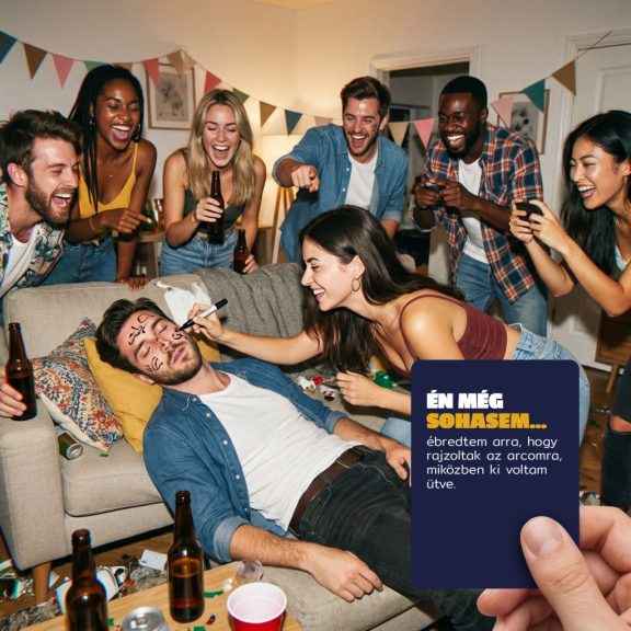 Én Még Sohasem Ivós Kártyajáték termékkép