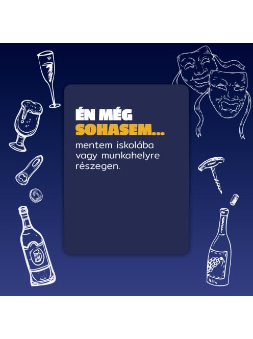 Én Még Sohasem Ivós Kártyajáték kártya 03