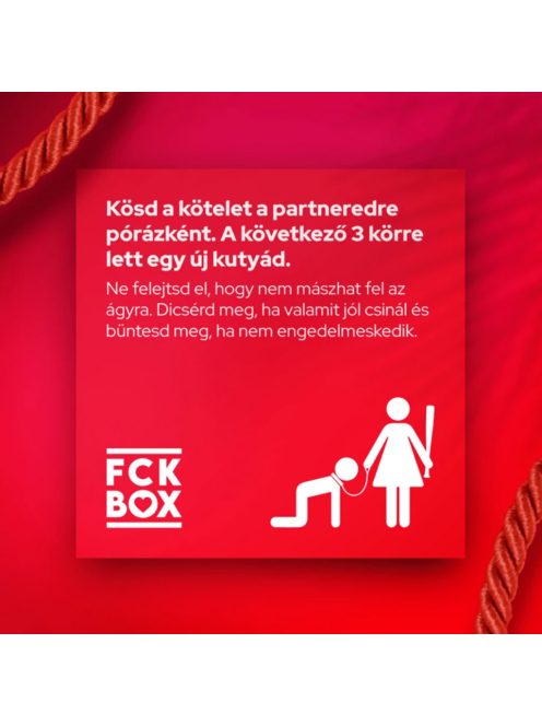 FCK Box Erotikus Kártyajáték Pároknak