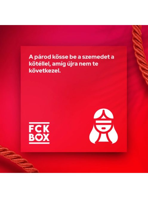 FCK Box Erotikus Kártyajáték Pároknak