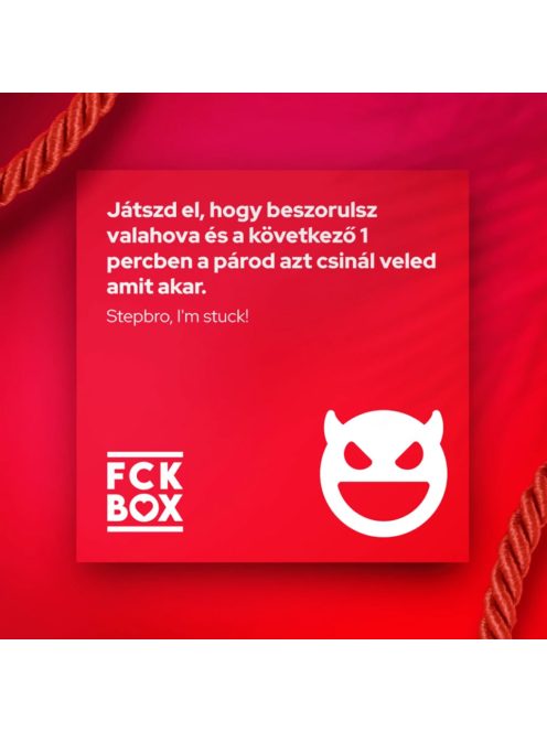 FCK Box Erotikus Kártyajáték Pároknak