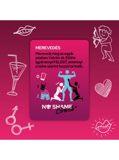 No Shame Crush Ivós Kártyajáték