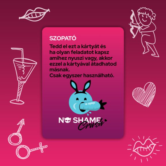 No Shame Crush Ivós Kártyajáték Termékkép 1