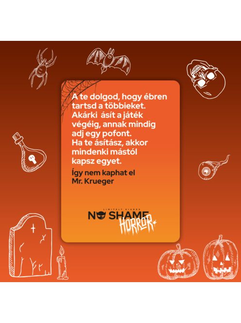 No Shame Horror Ivós Kártyajáték