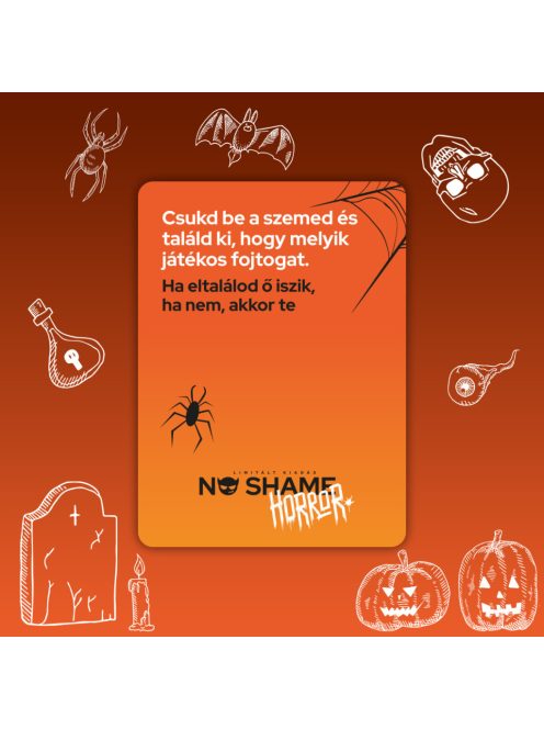 No Shame Horror Ivós Kártyajáték