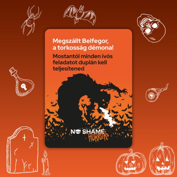 No Shame Horror Ivós Kártyajáték