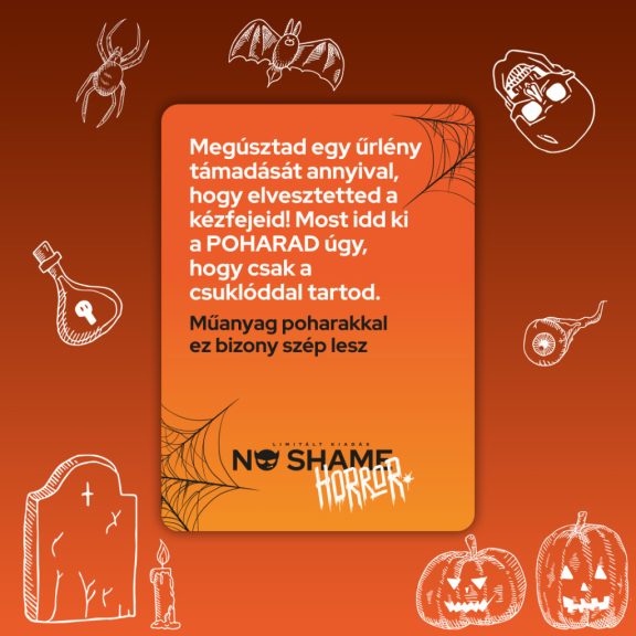 No Shame Horror Ivós Kártyajáték