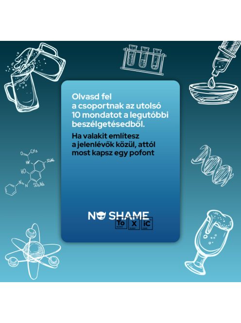 No Shame Toxic Ivós Kártyajáték