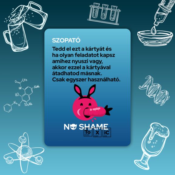 No Shame Toxic Ivós Kártyajáték
