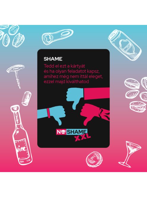 No Shame XXL Ivós Kártyajáték