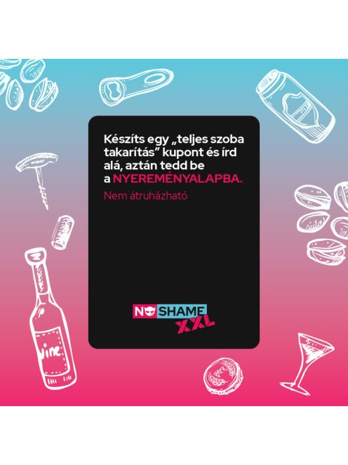 No Shame XXL Ivós Kártyajáték